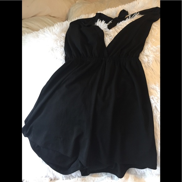 Brandy Melville Pants - Black romper open back